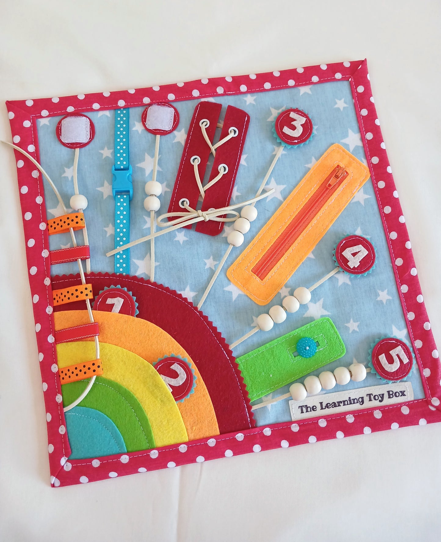 Rainbow Fidget Panel