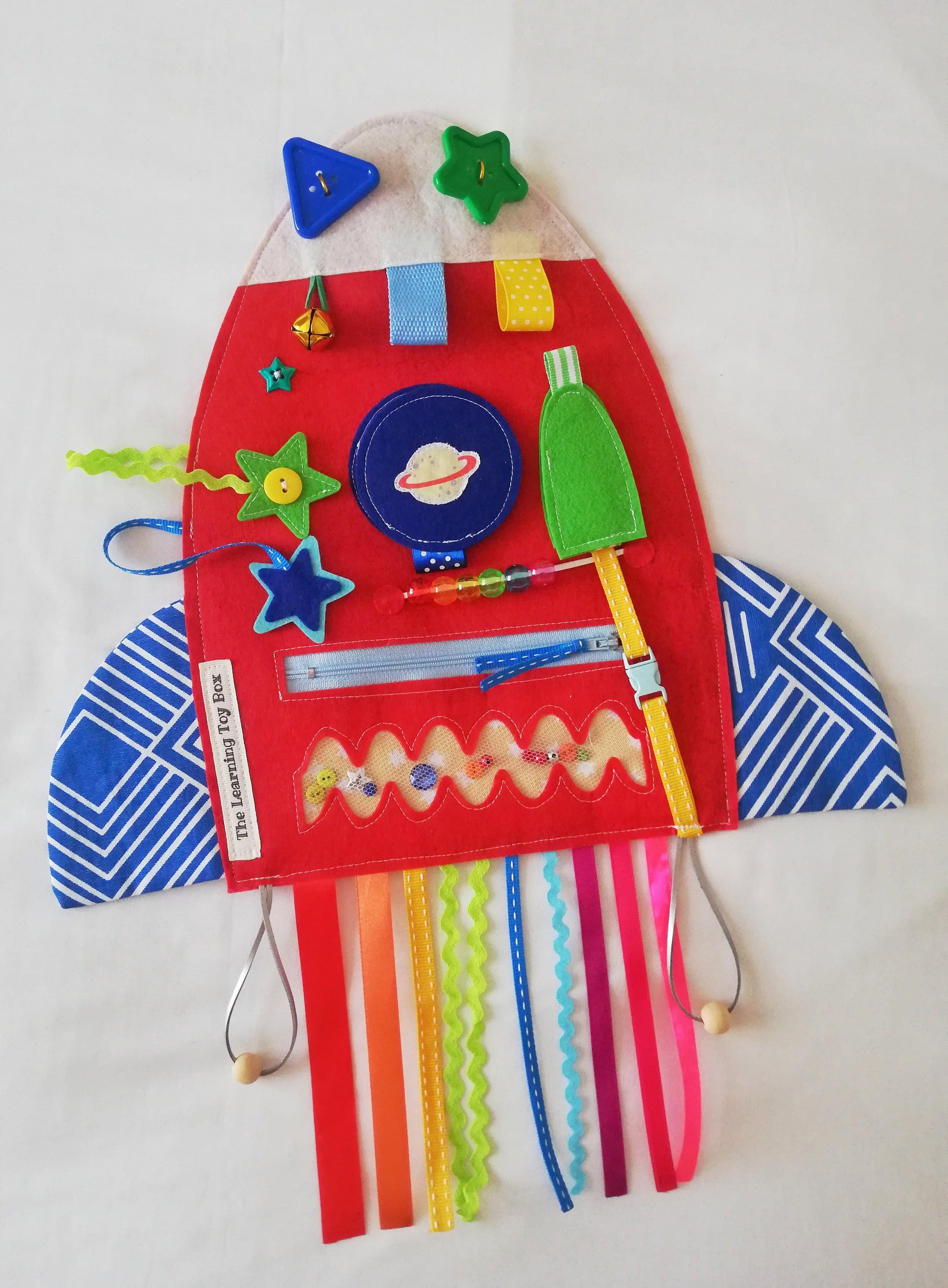 Fidget Rocket Ship Red The Learning Toy Box fidget-rocket-ship-red-the-learning-toy-box