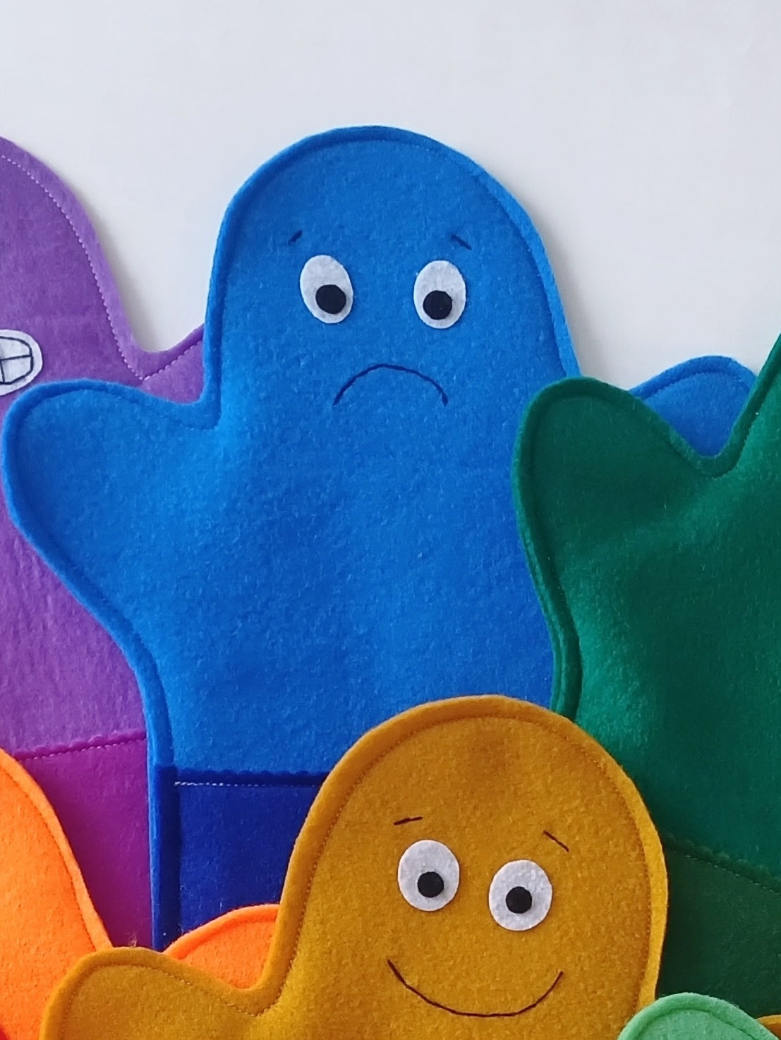 Emotions Hand Puppets - Individual