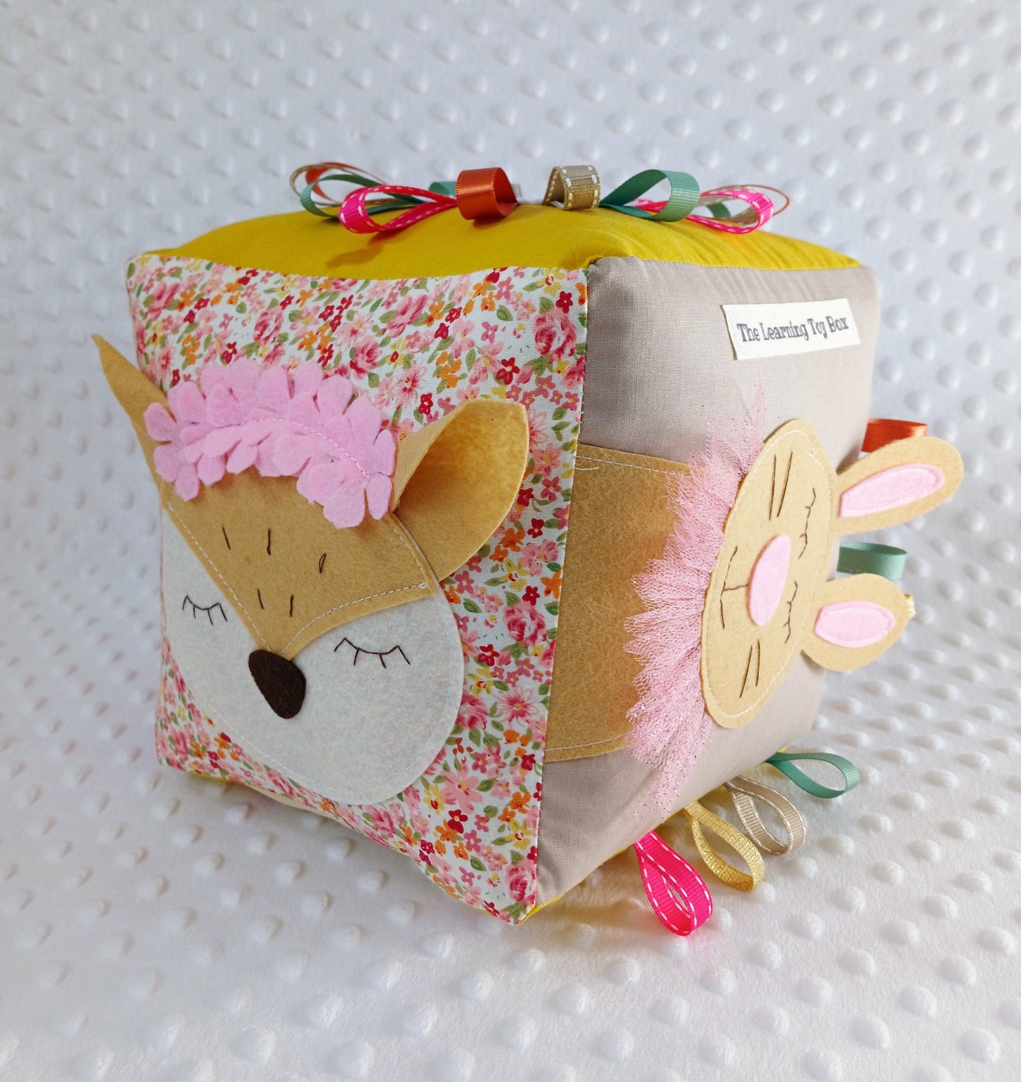 Spring Fawn Baby Cube