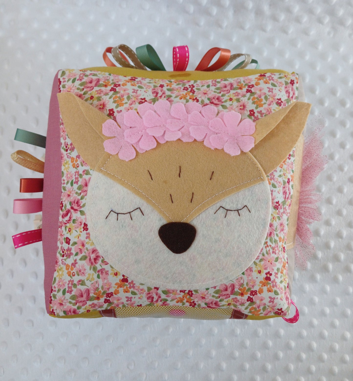 Spring Fawn Baby Cube