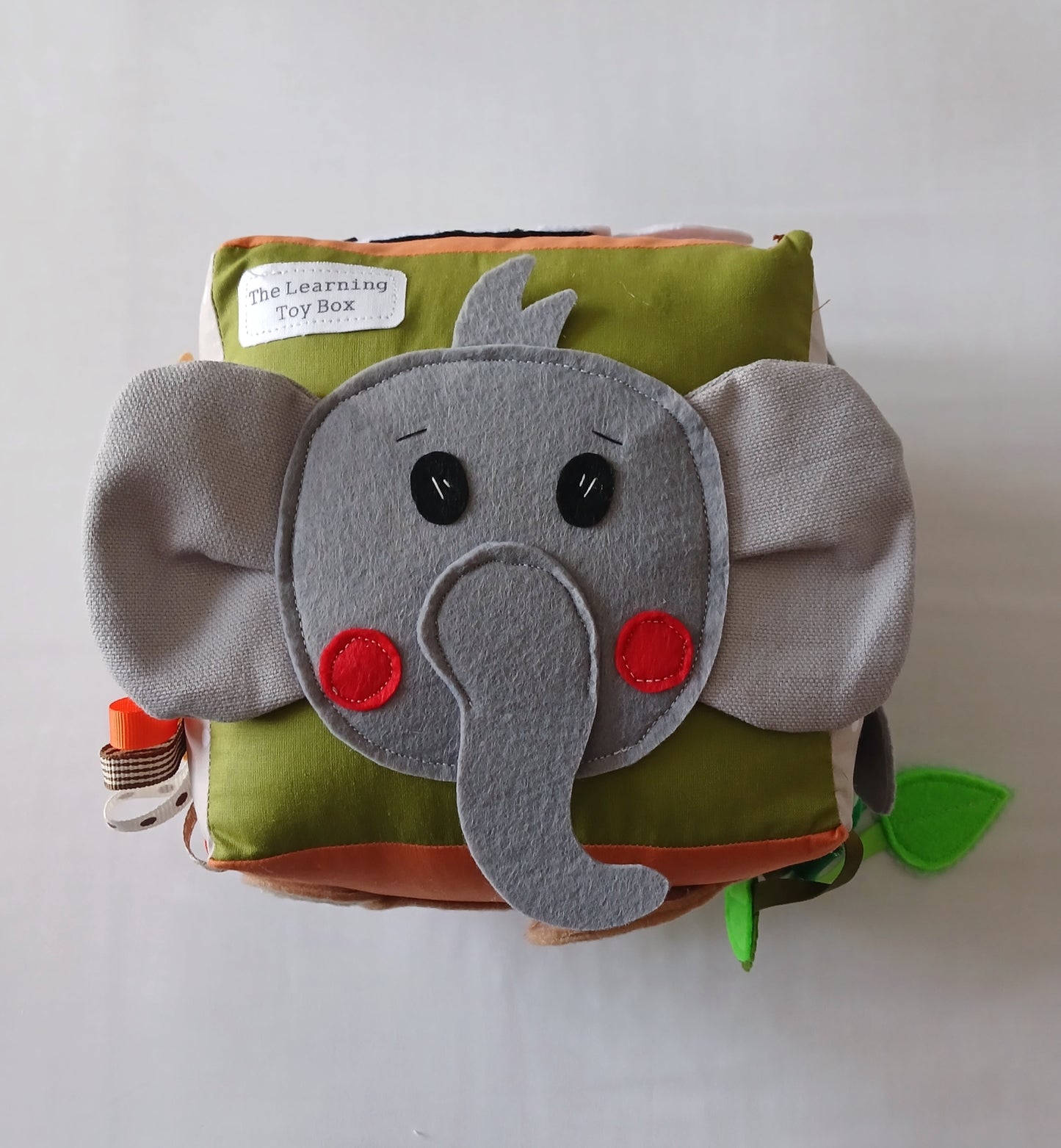 Safari Animals Baby Cube