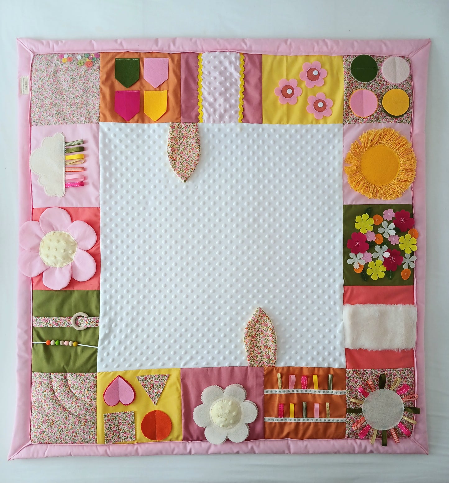 Floral Tummy Time Play Mat
