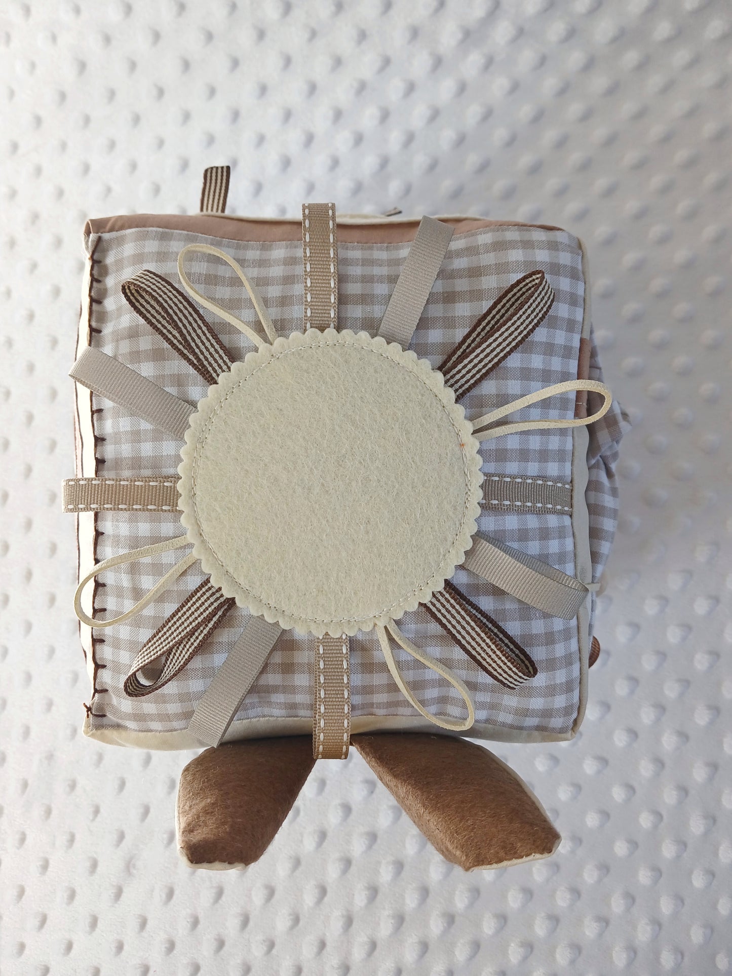 Beige Baby Cube