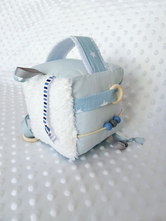 Mini Blue Baby Cube
