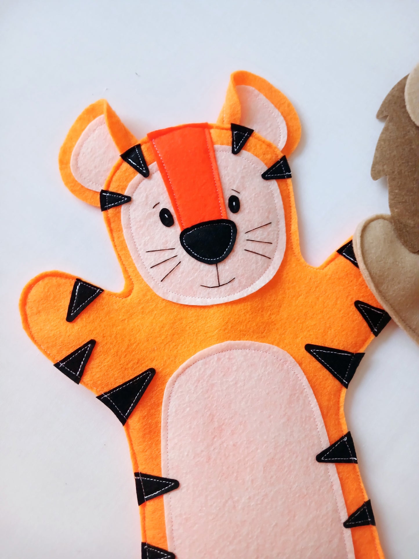 Tiger Hand Puppet