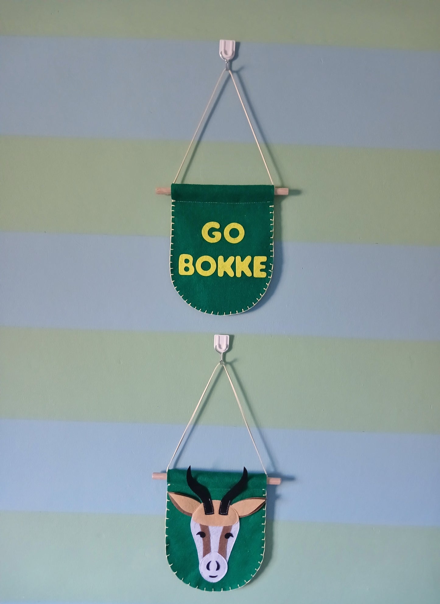 Springbok Supporter Banners - set of 2