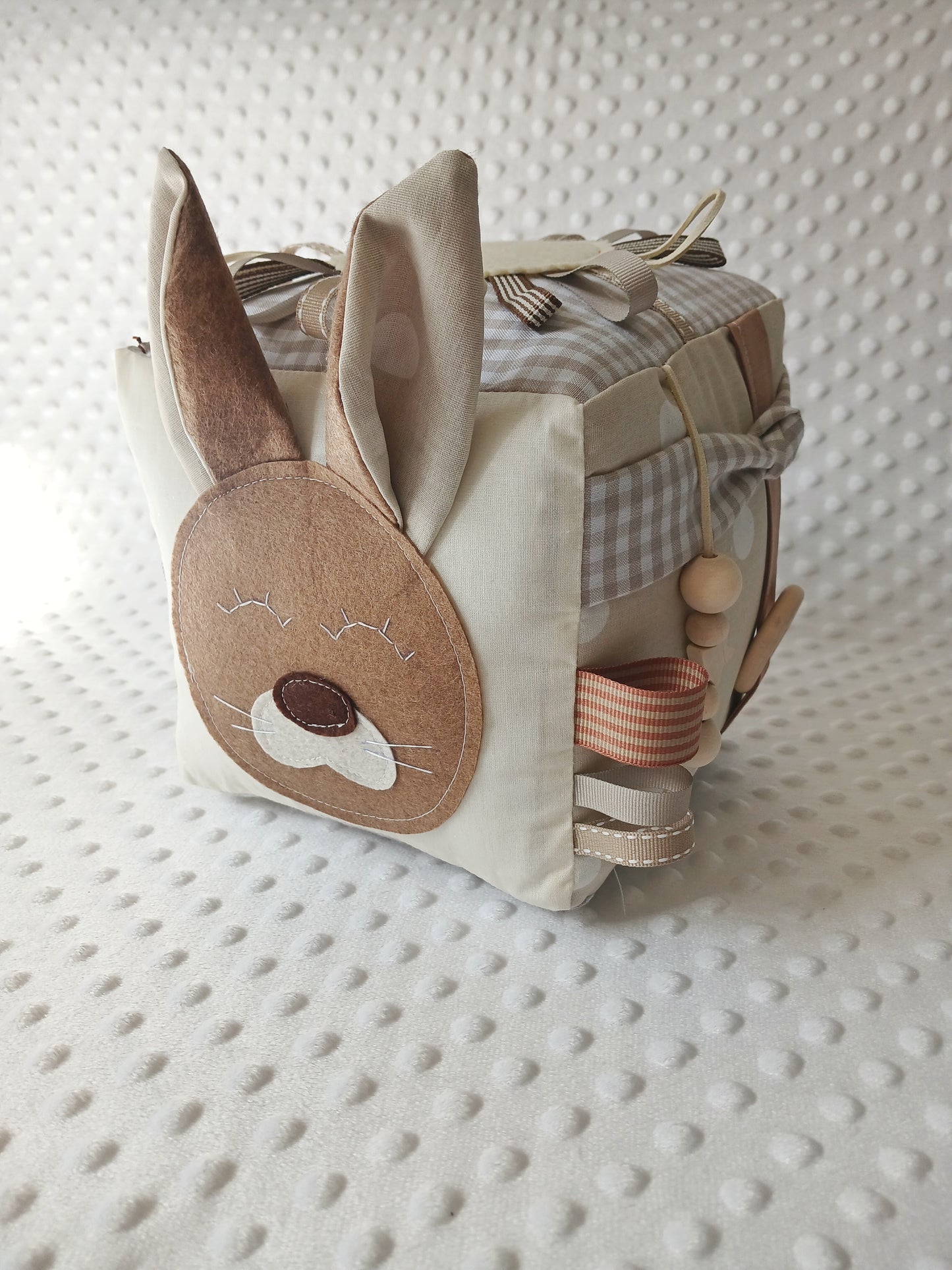 Beige Baby Cube