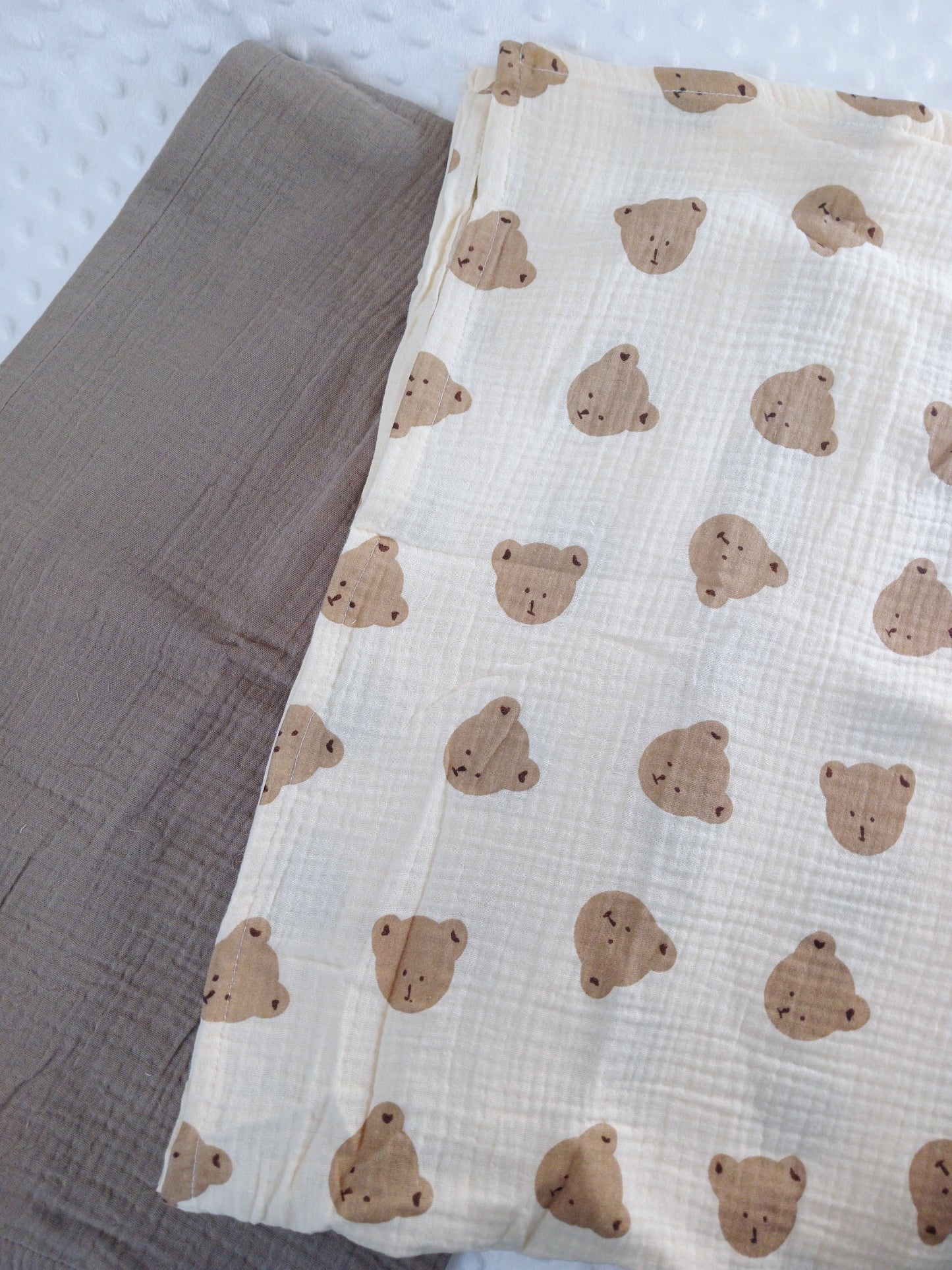 Brown Bear Swaddle Set