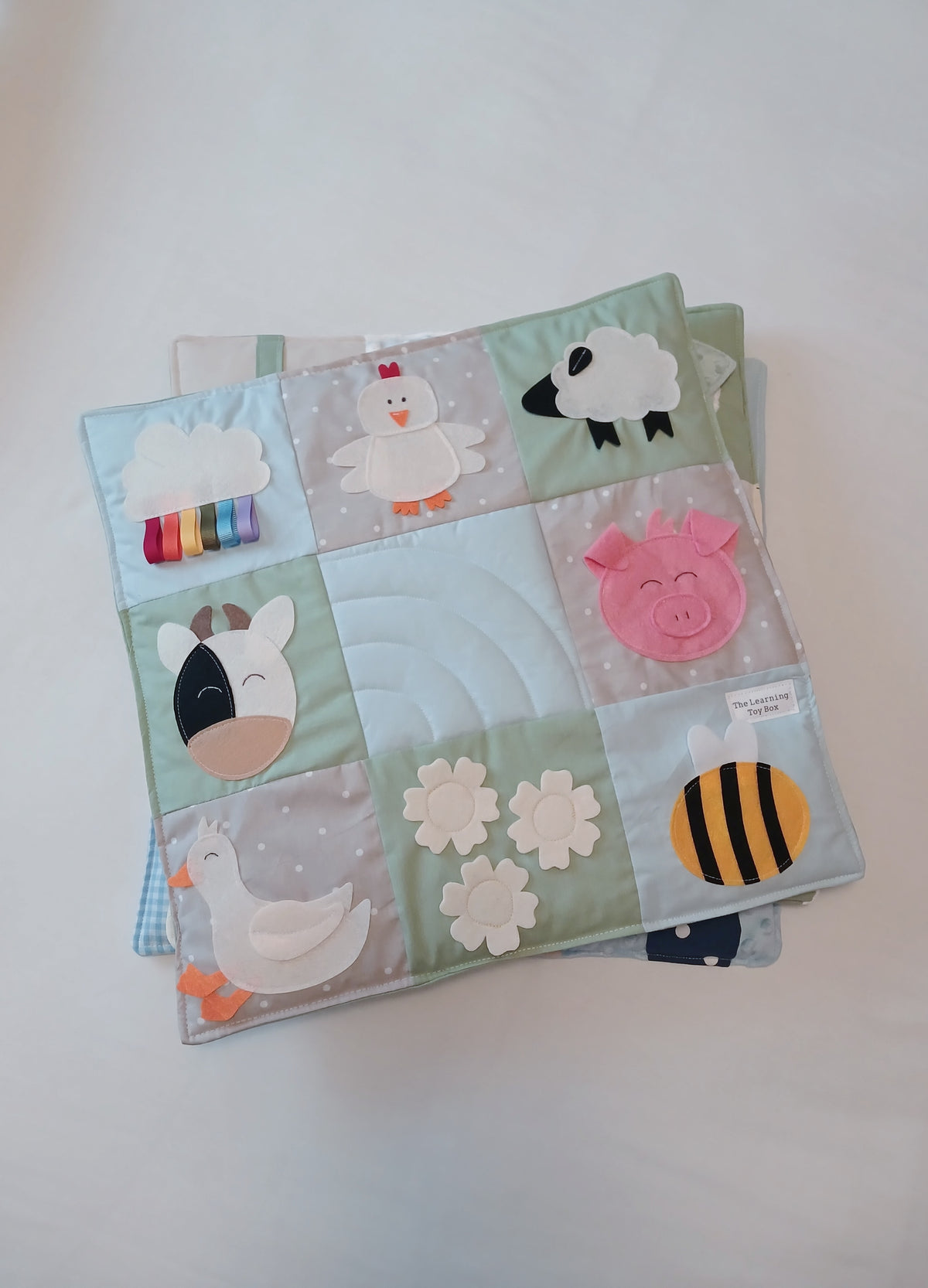 Farm Baby Fidget Quilt
