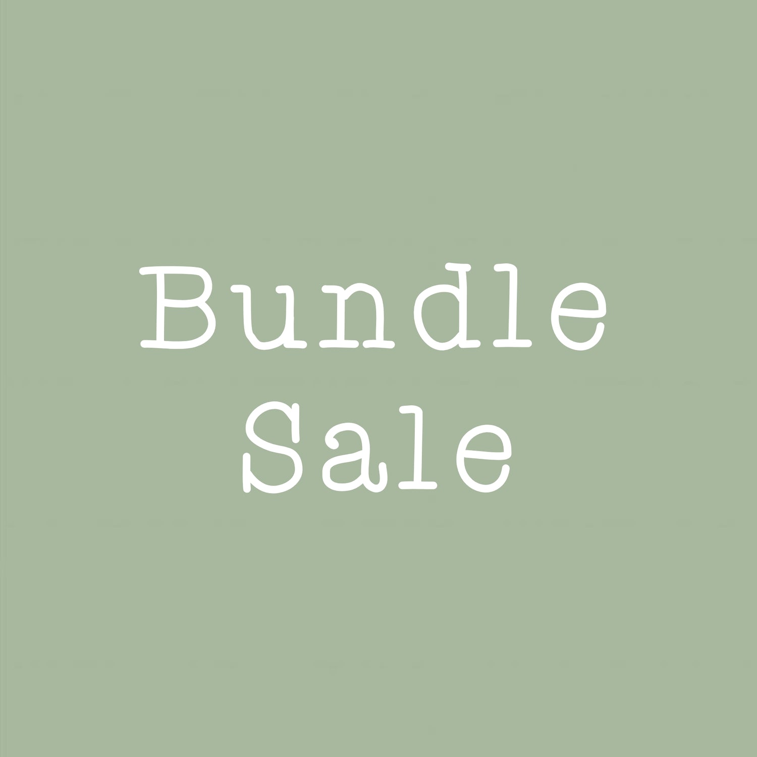 Bundle Sale