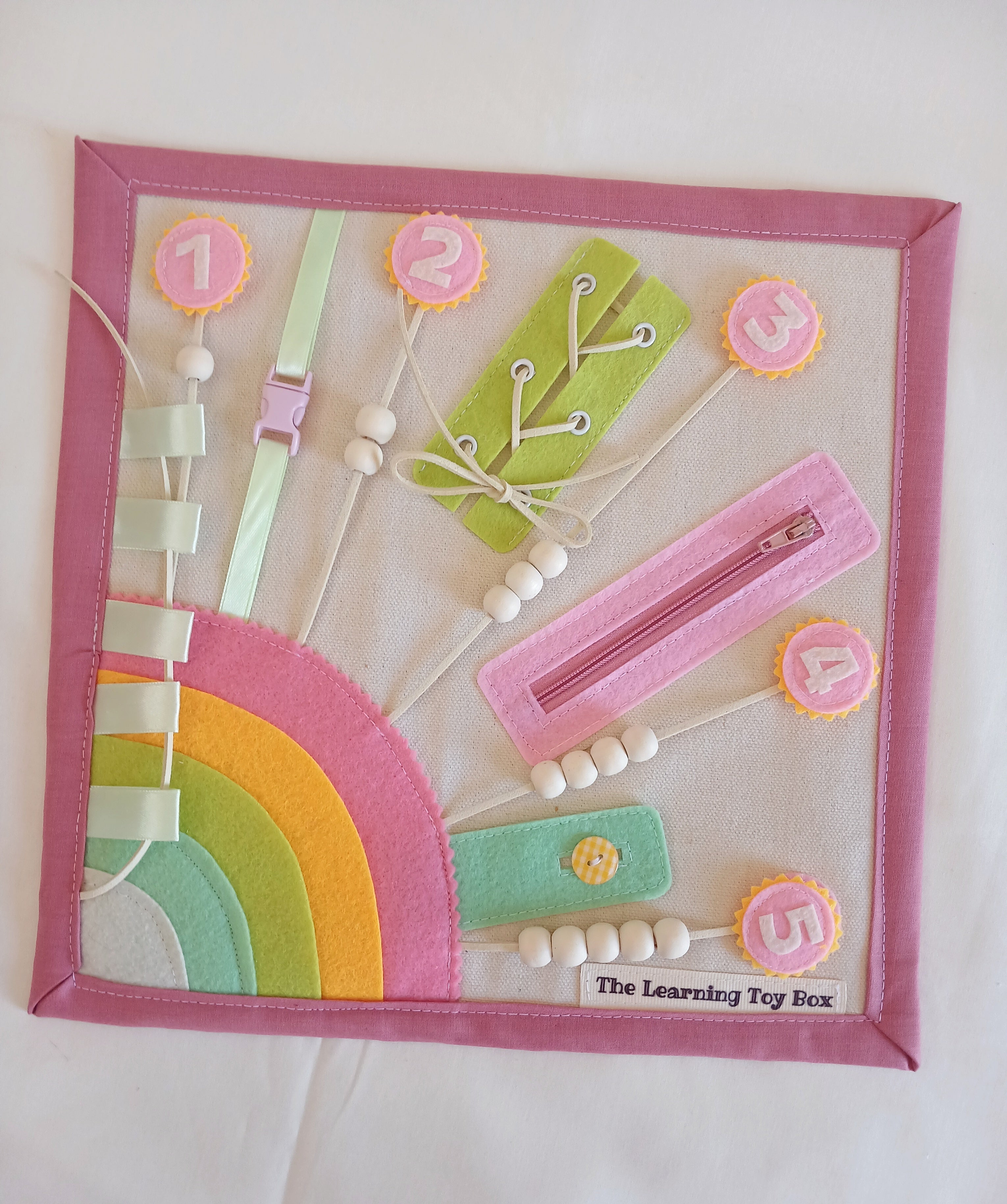 Pastel Fidget Panel – The Learning Toy Box