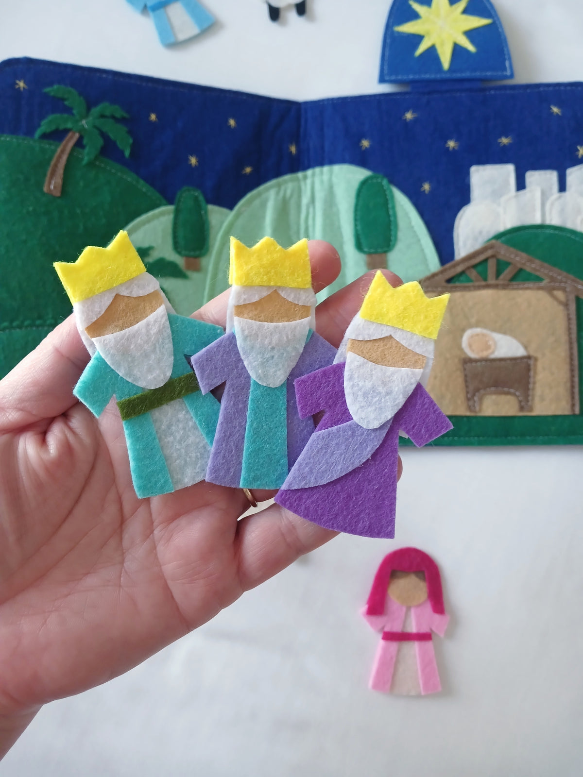 Nativity Felt Book