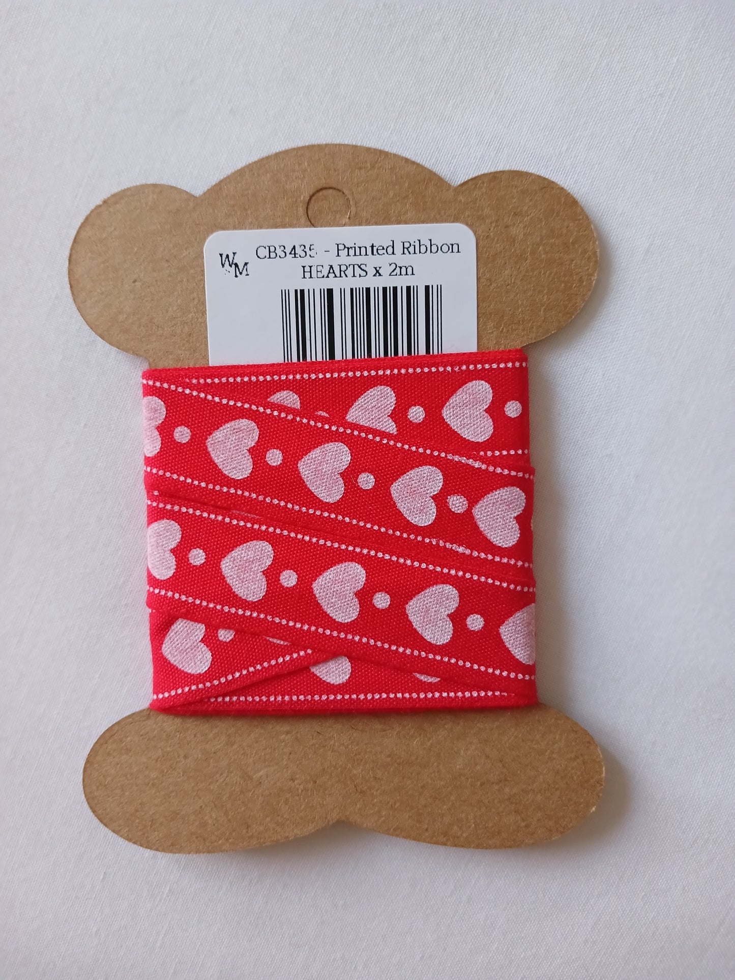 Red Hearts Ribbon Pack