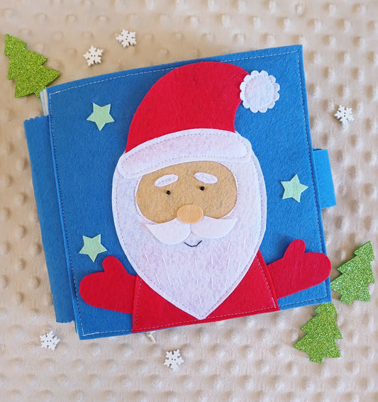 Christmas Toddler  Busy Book - Colourful