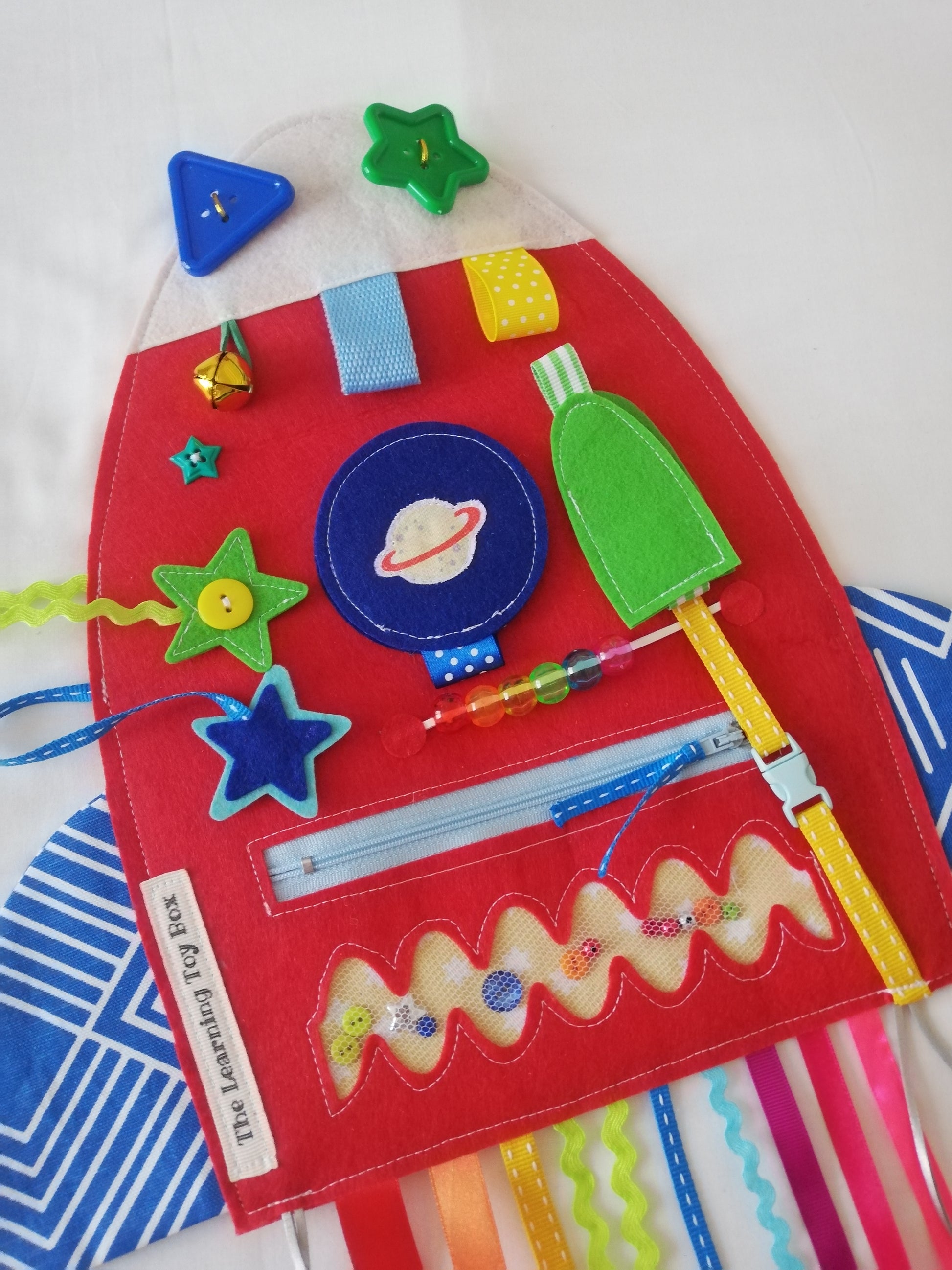 Fidget Rocket Ship - Red – The Learning Toy Box