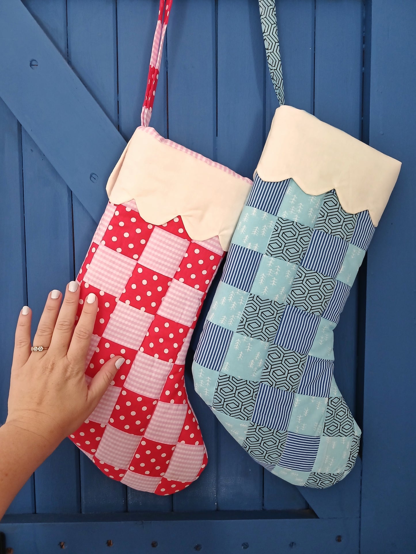 Quilted Christmas Stockings