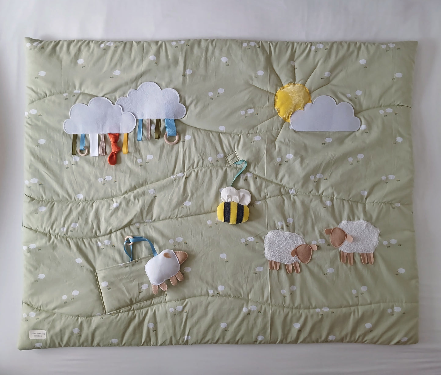 Sage Sheep Play Mat