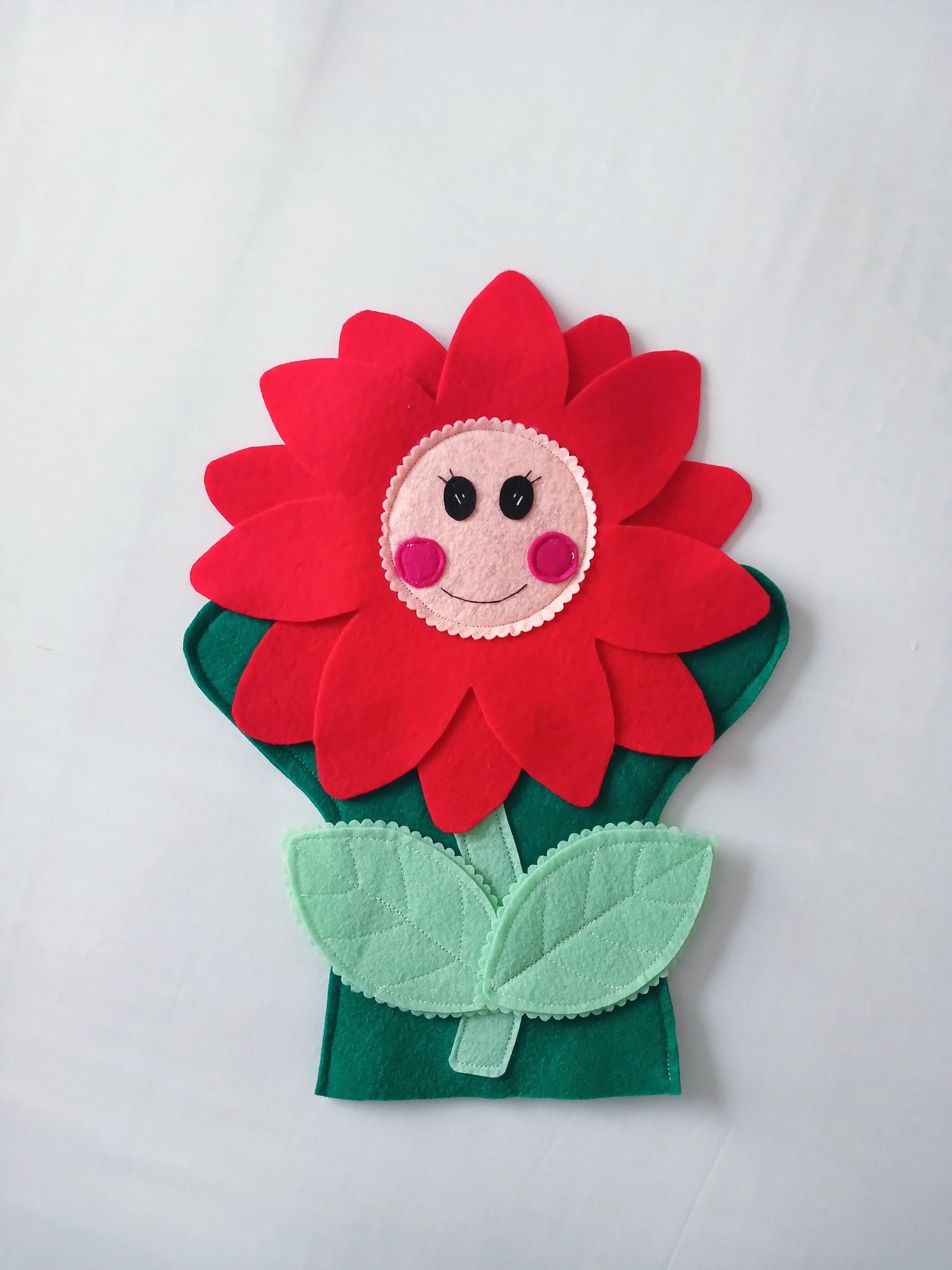 Flower Face Hand Puppet