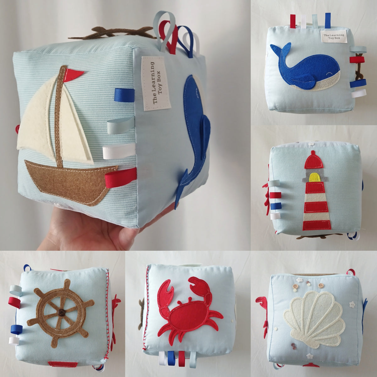 Seaside Baby Busy Cube