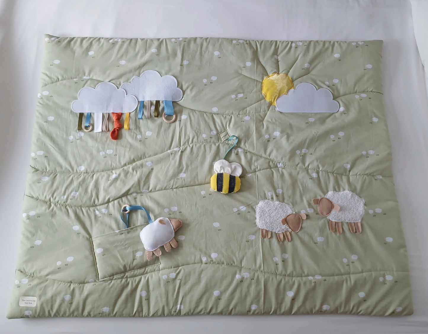 Sage Sheep Play Mat