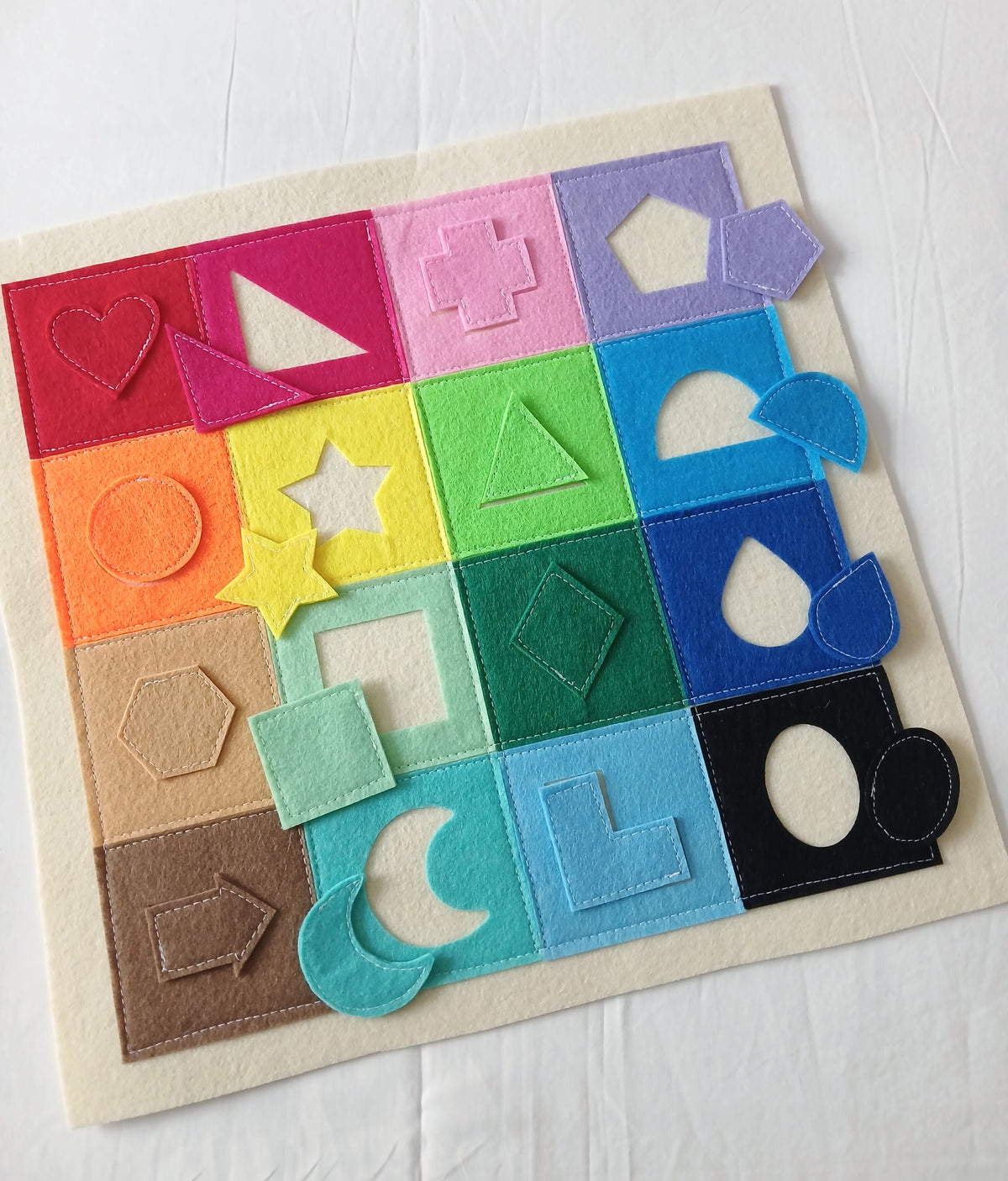 Shape and Colour Board