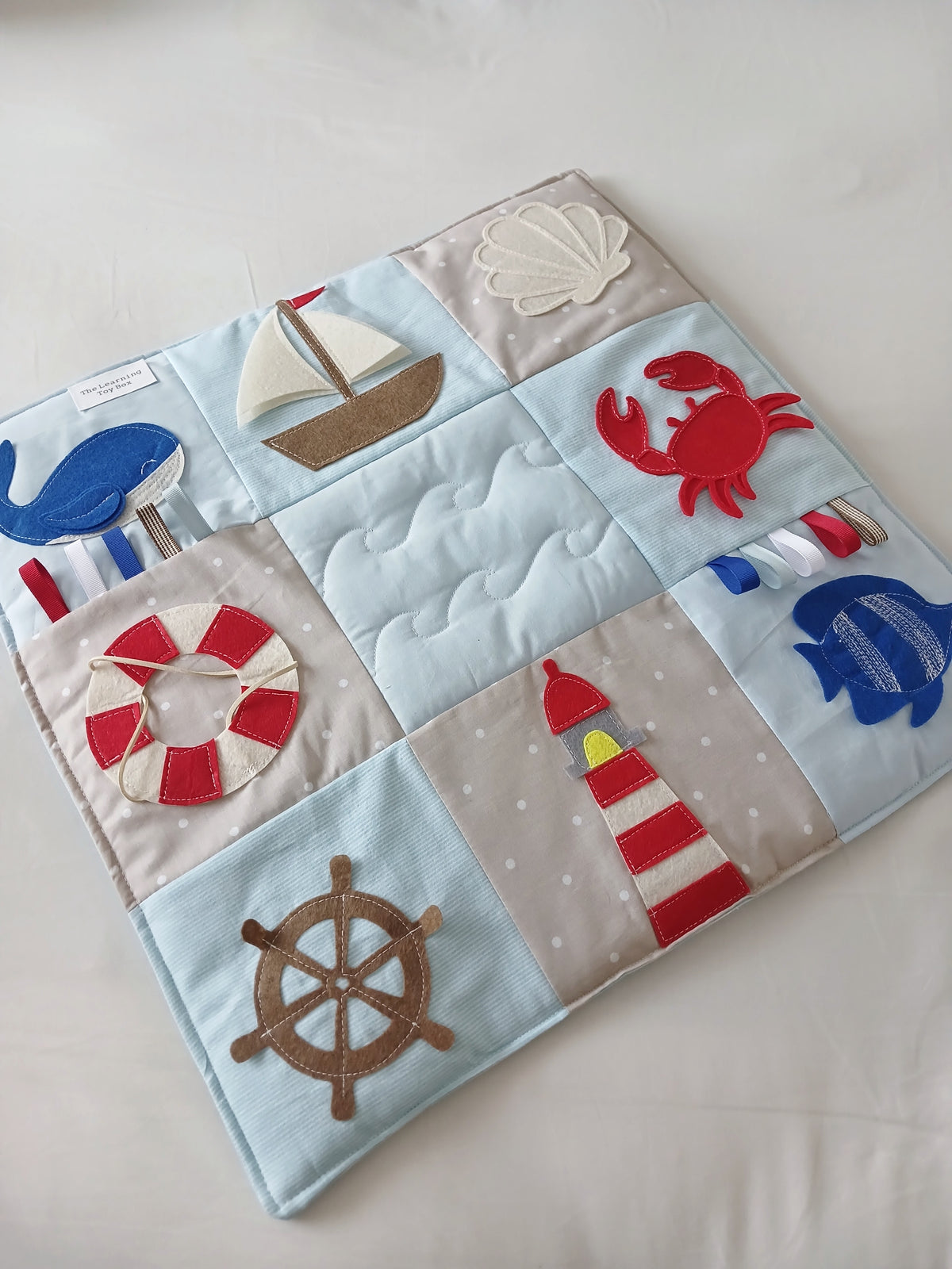 Baby Fidget Quilt - Seaside