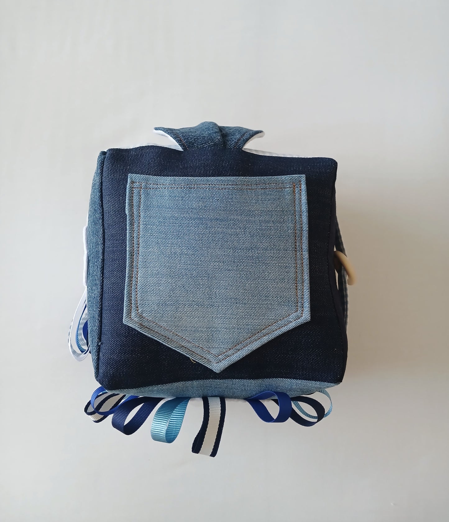 Blue Jean Baby Cube