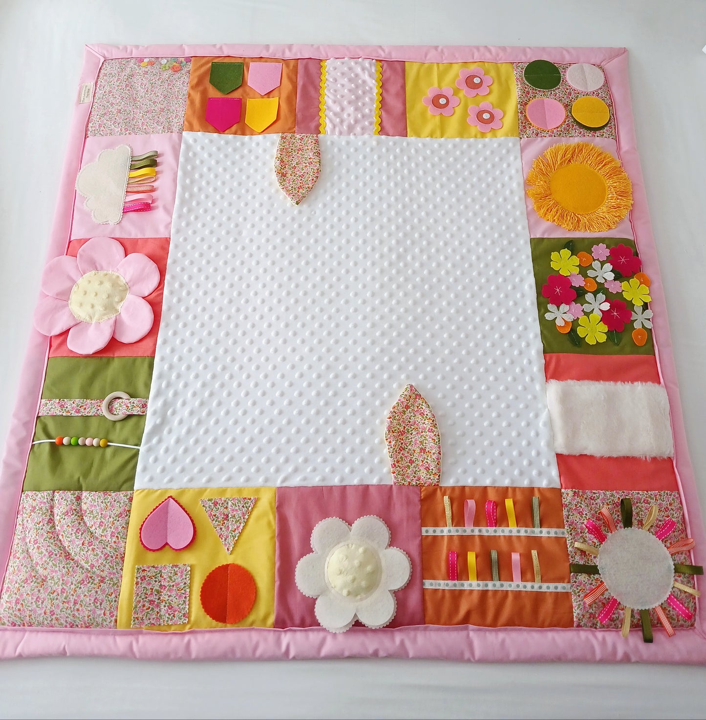 Floral Tummy Time Play Mat