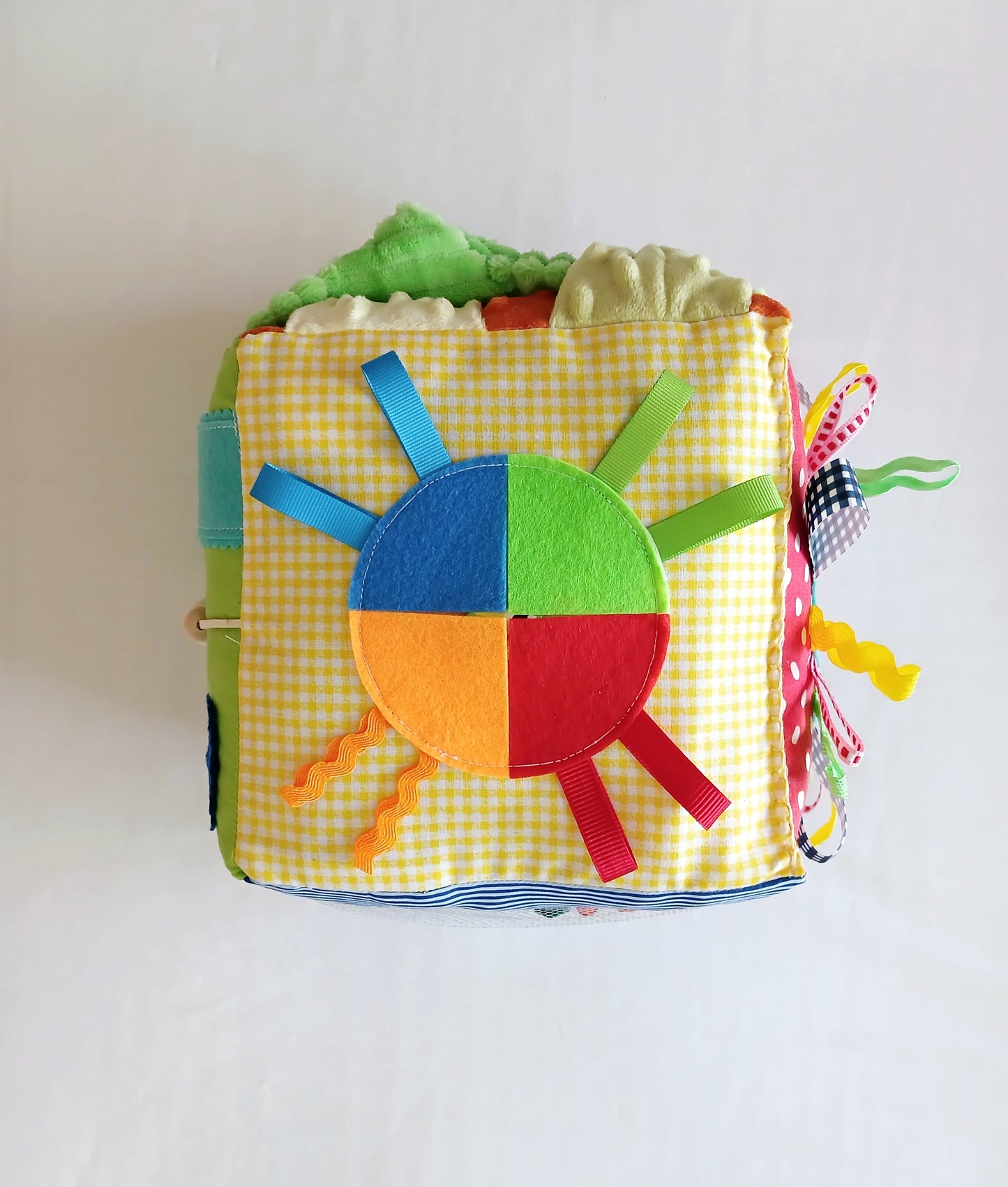 Rainbow Cloud Busy Cube