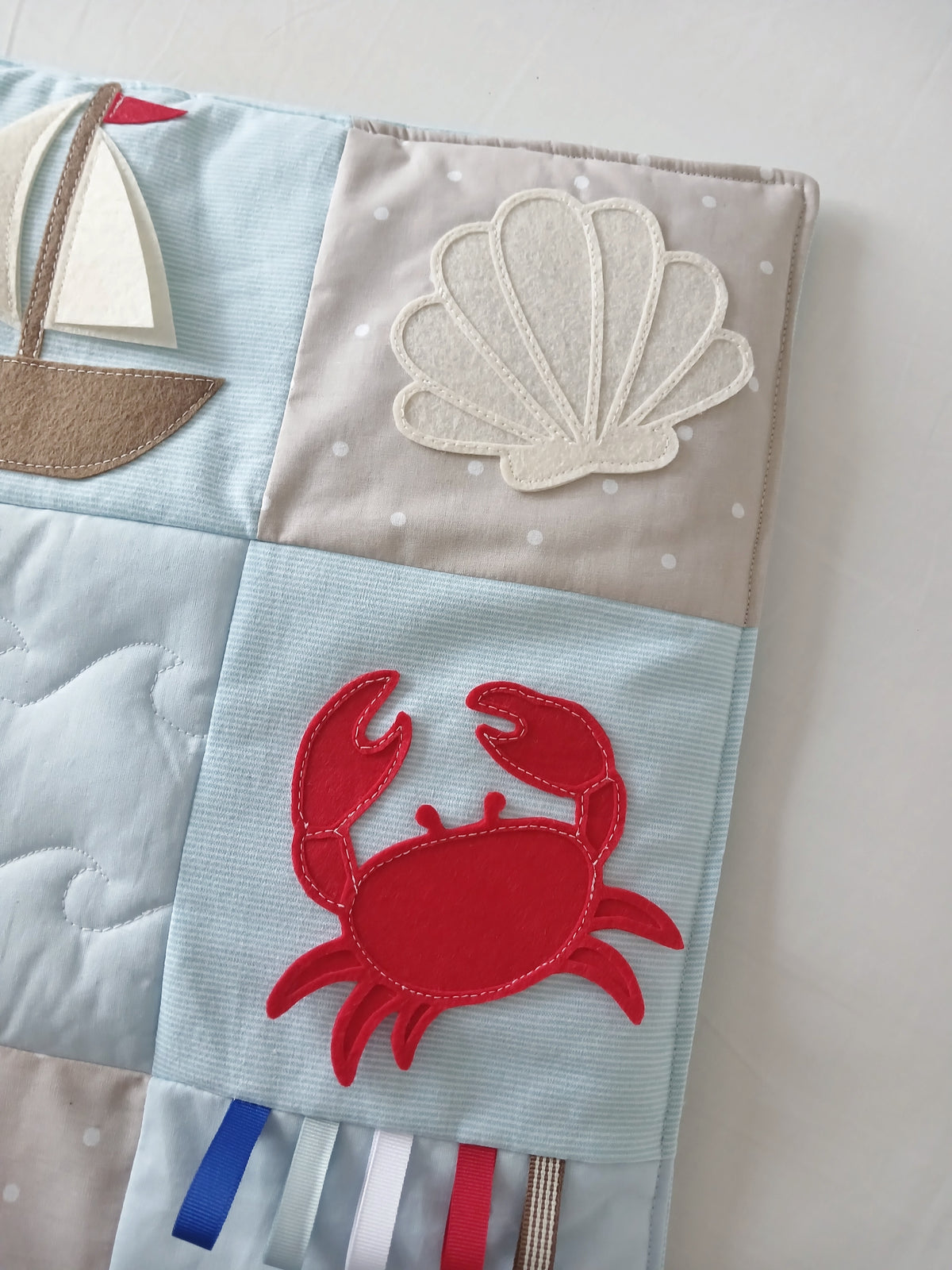 Baby Fidget Quilt - Seaside