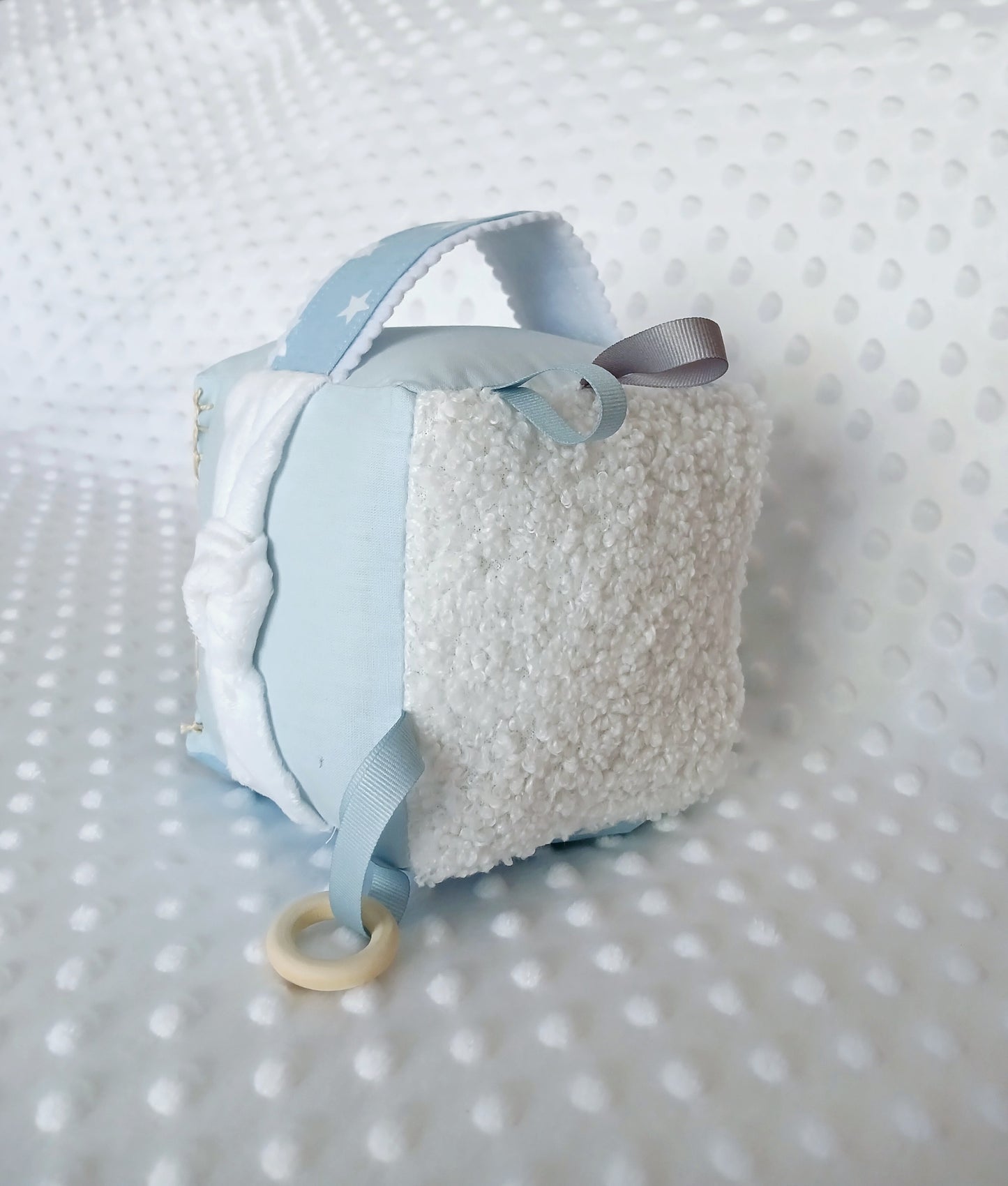 Mini Blue Baby Cube