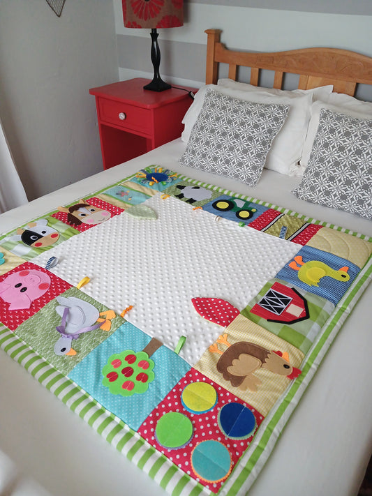 Farm Theme Tummy Time Play Mat