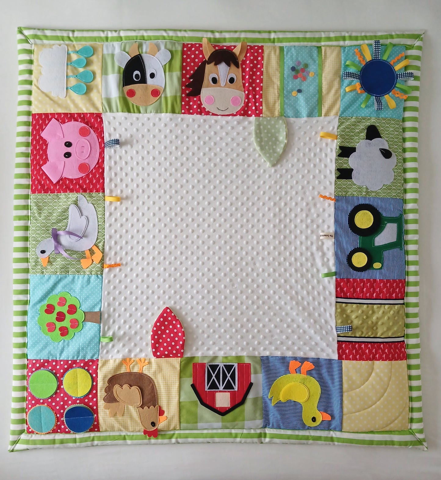 Farm Theme Tummy Time Play Mat