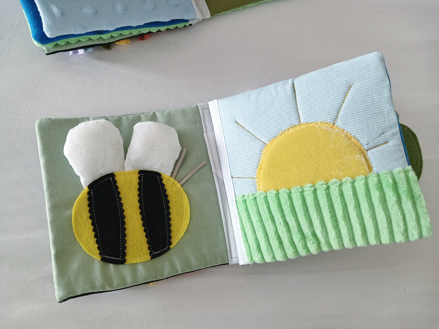 Textured Baby Sensory Book