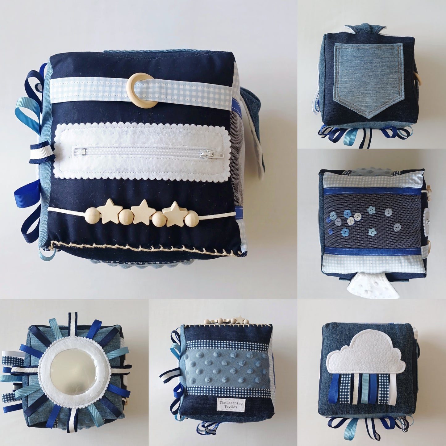 Blue Jean Baby Cube
