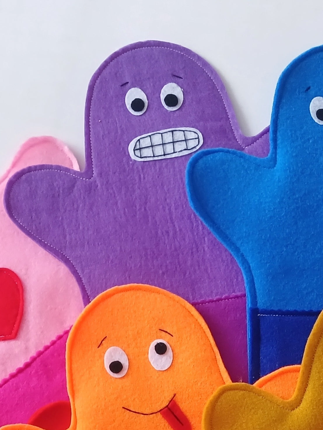 Emotions Hand Puppets - Individual