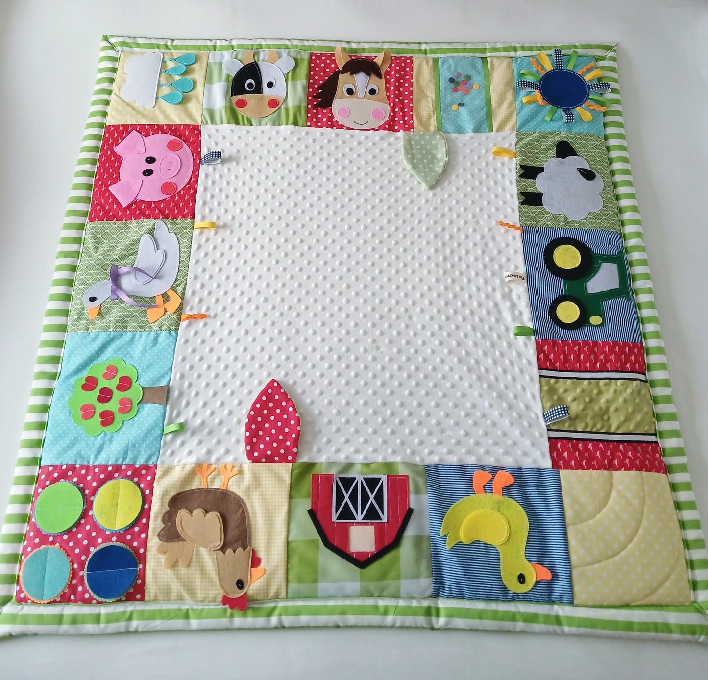 Farm Theme Tummy Time Play Mat