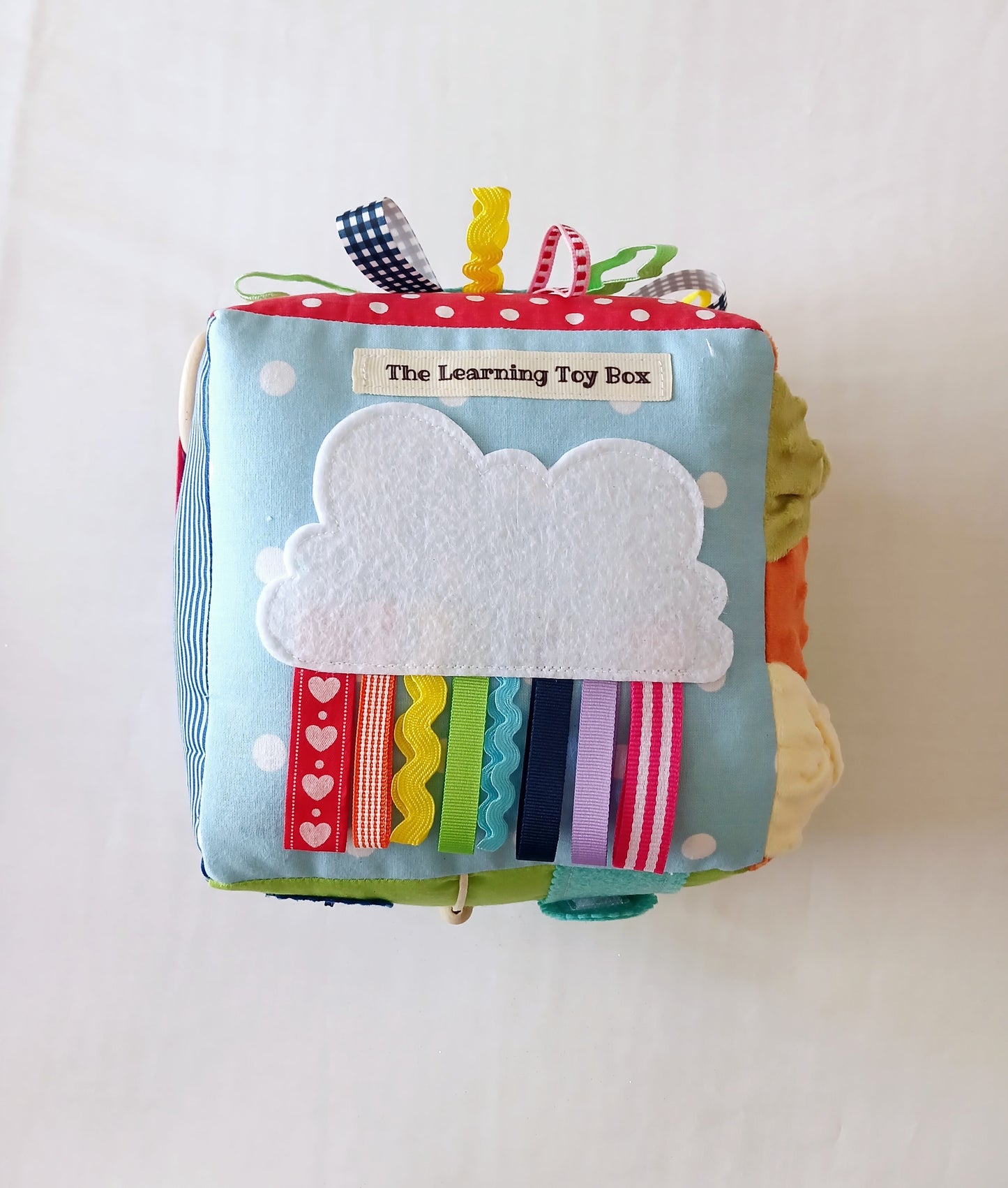 Rainbow Cloud Busy Cube