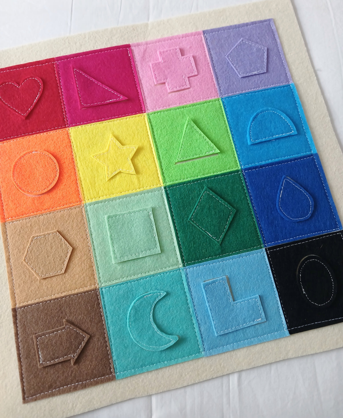 Shape and Colour Board