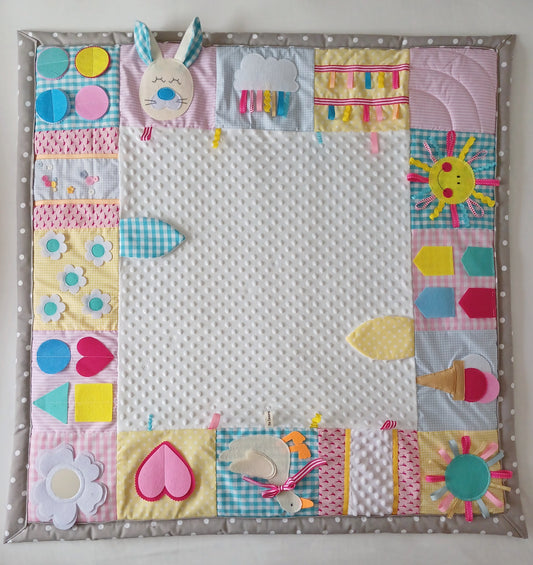 Girly Girl Tummy Time Play Mat