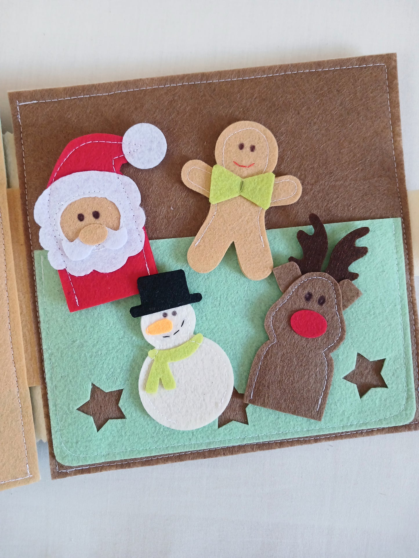 Christmas Toddler Busy Book - Muted