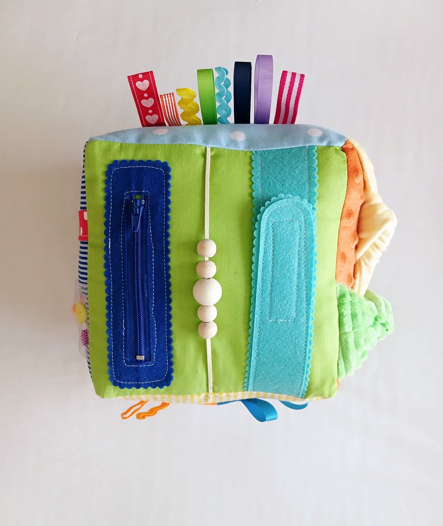 Rainbow Cloud Busy Cube