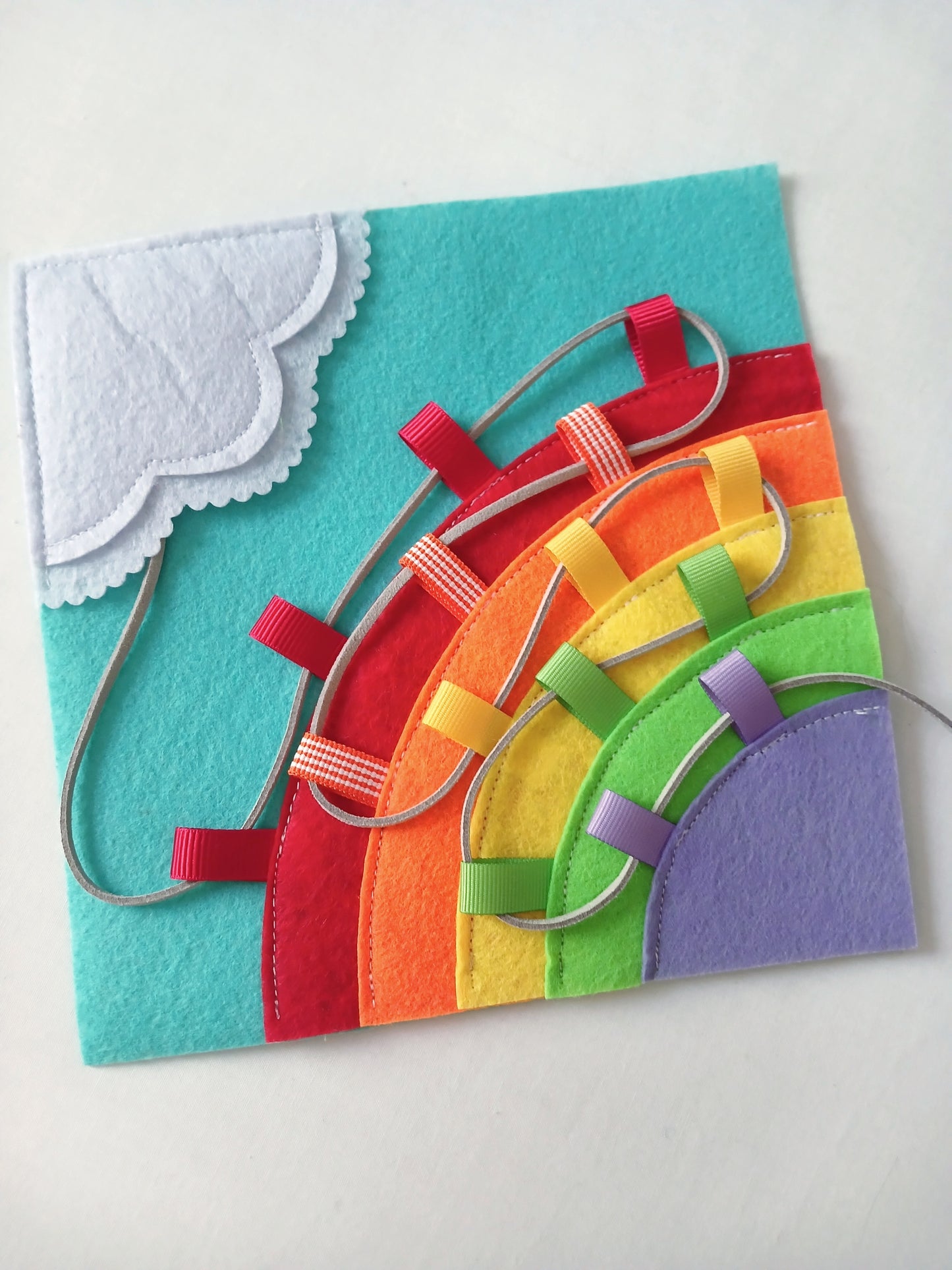 Rainbow Lacing Page