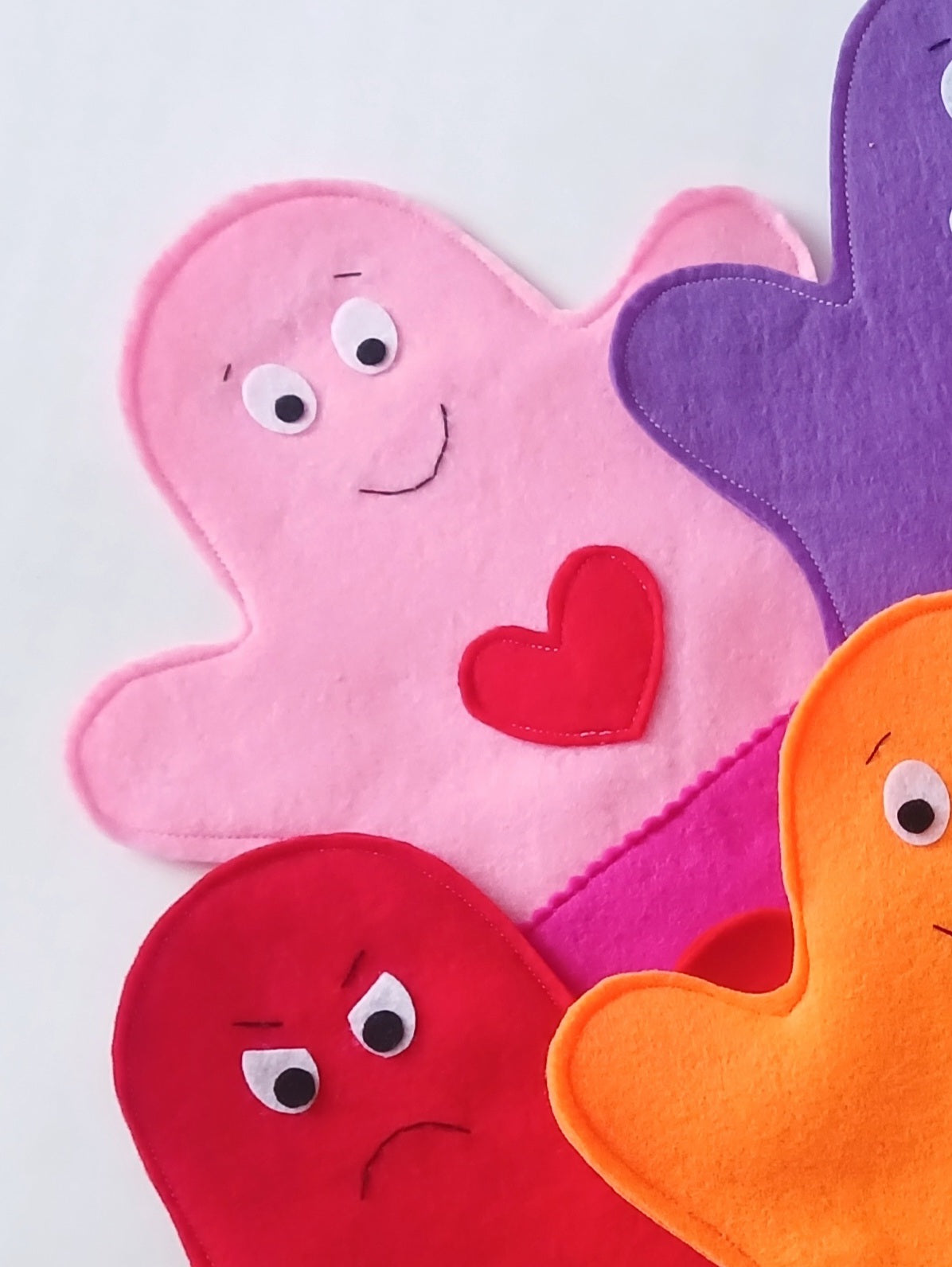 Emotions Hand Puppets - Individual