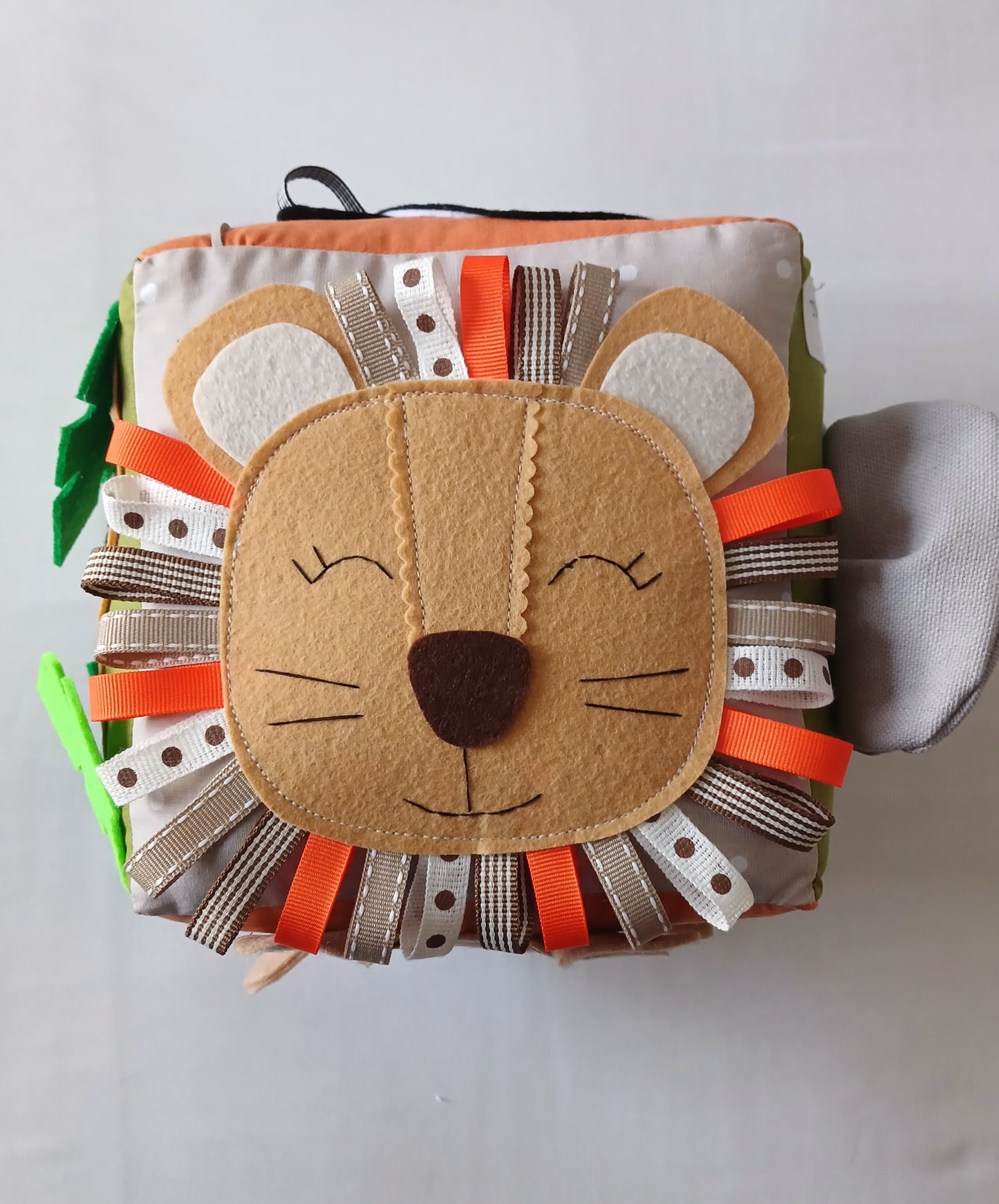 Safari Animals Baby Cube