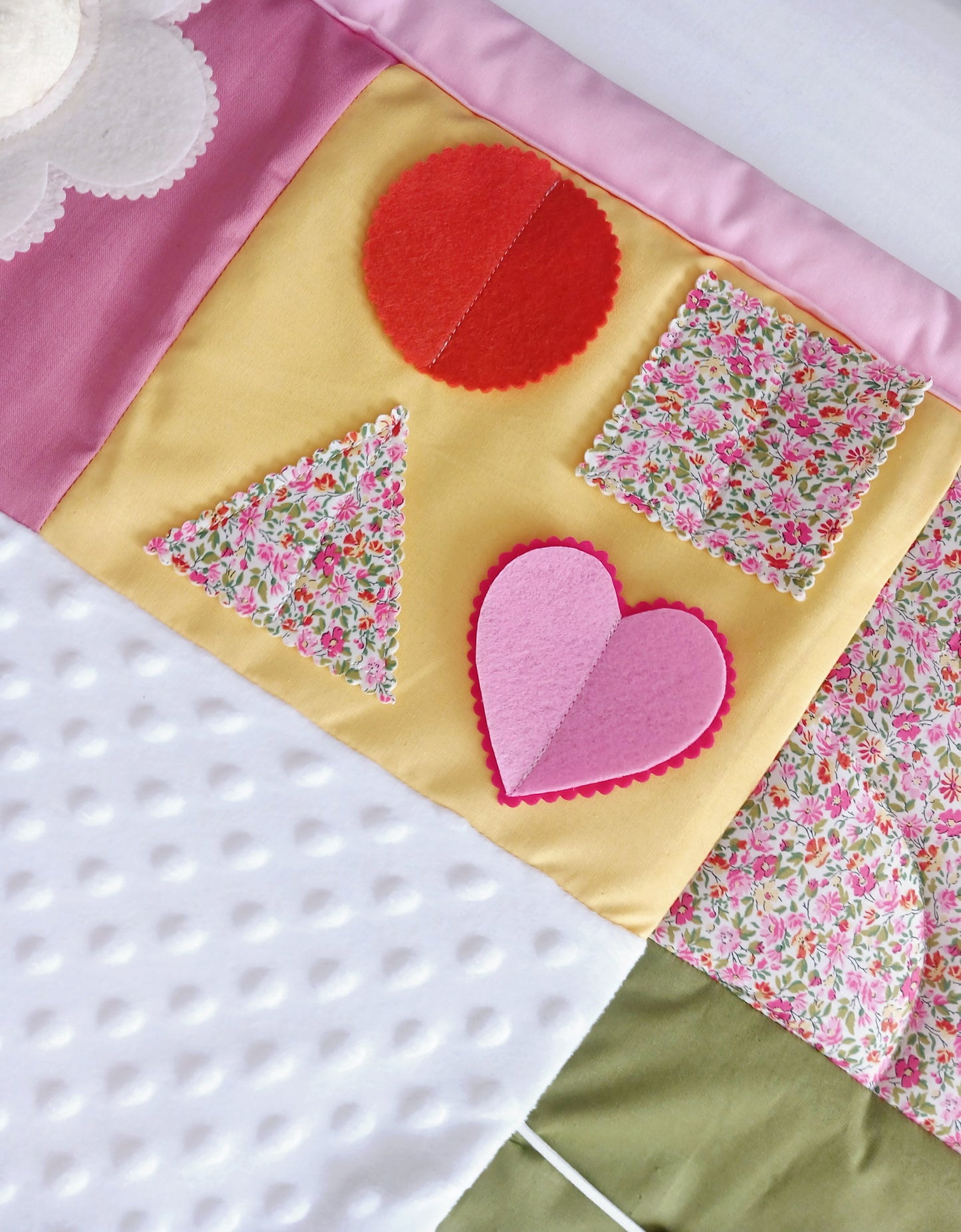 Floral Tummy Time Play Mat