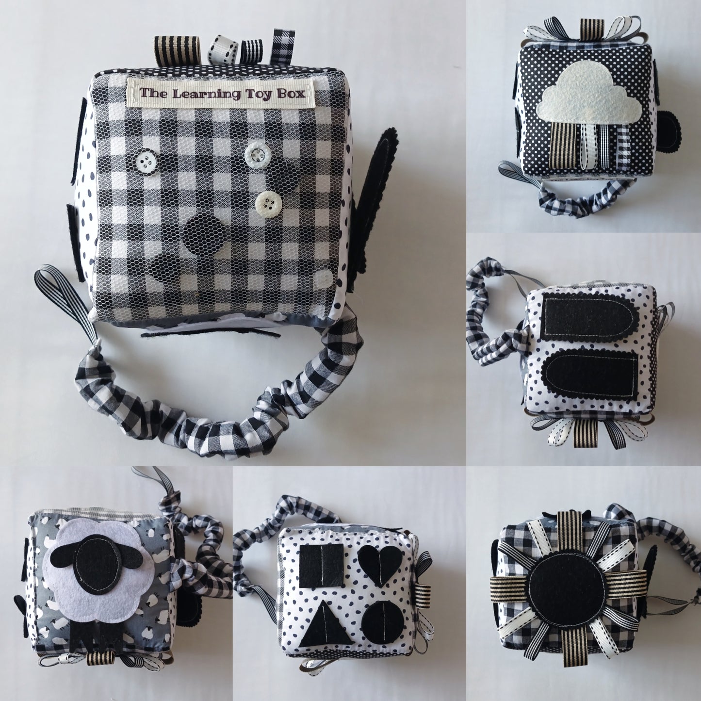 High Contrast Mini Stoller Cube