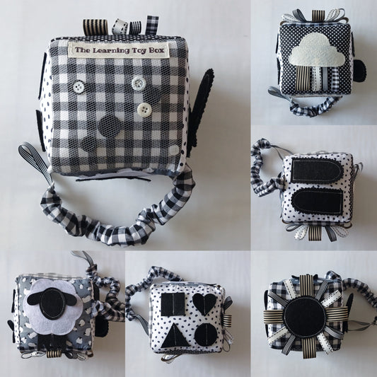 High Contrast Mini Stoller Cube