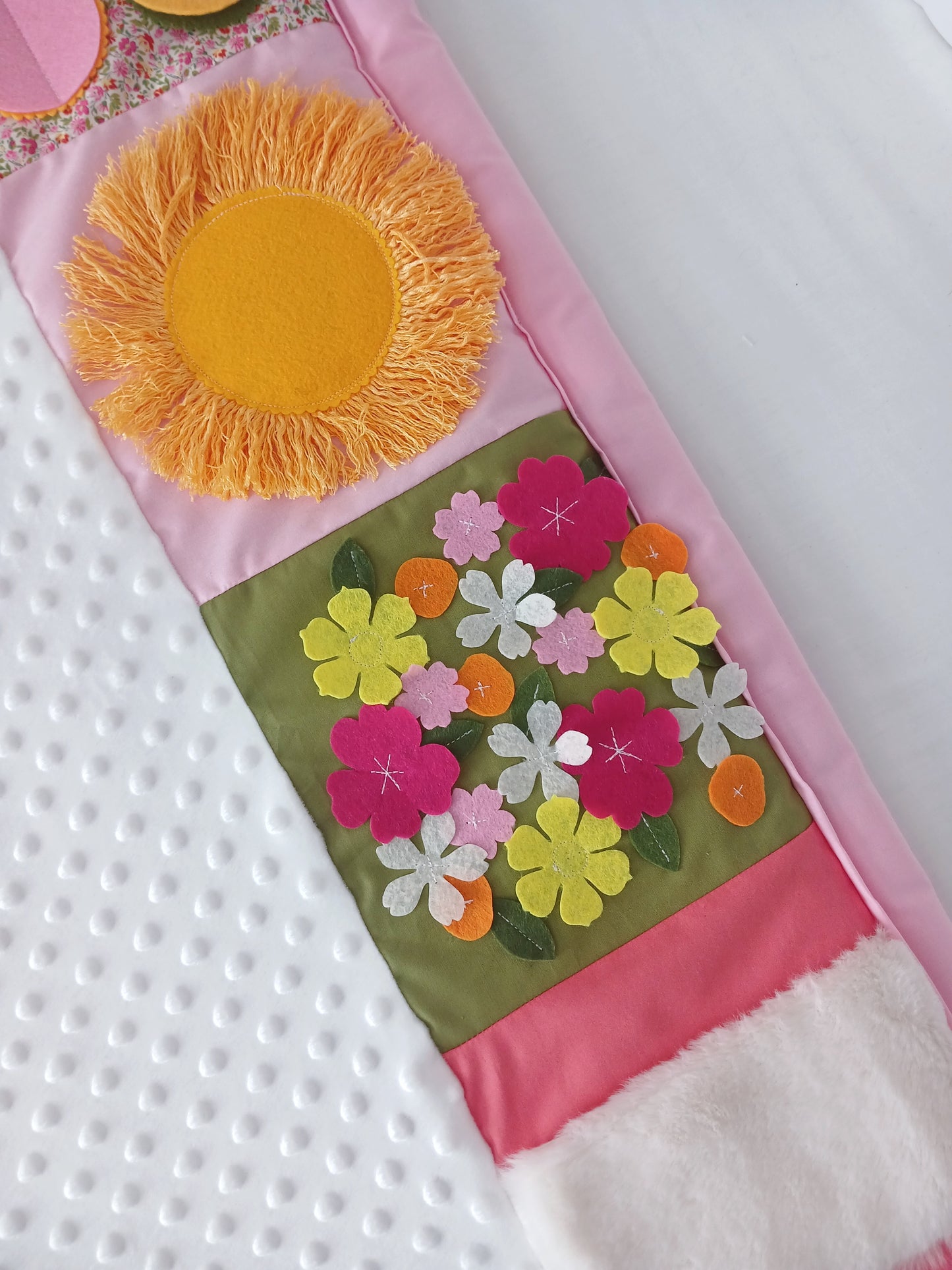 Floral Tummy Time Play Mat